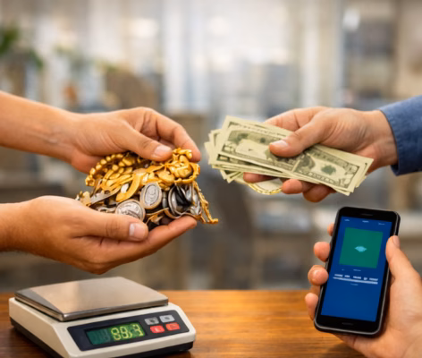Door step gold buying service